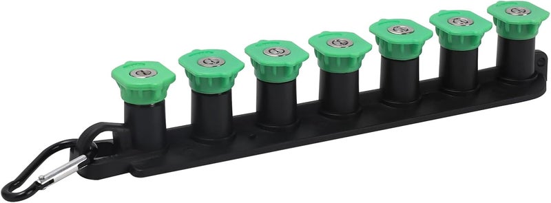 VIPRUSH Pressure Washer Tips, 7 Pack Power Washer Nozzle Tips, 25 Degree Green, 1/4 Inch Quick Connect, 4000 PSI - Image 1